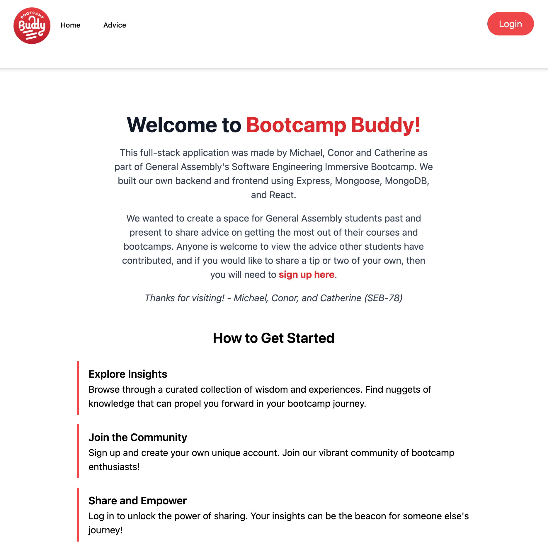Bootcamp Buddy screenshot